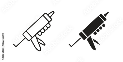 Sealants gun icon for web and app. vector illustration eps