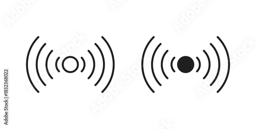 Sensor icon for web and app. vector illustration eps