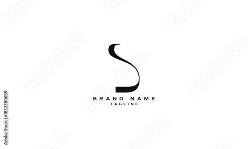 SC CS S AND C Abstract initial monogram letter alphabet logo design	
