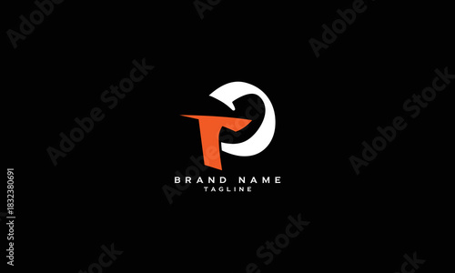 PT TP P AND T Abstract initial monogram letter alphabet logo design	
