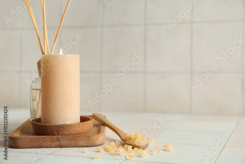 Beautiful spa composition w...
