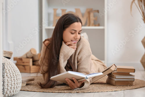 Beautiful young happy woman...