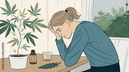 vomits effect chronic of cannabis