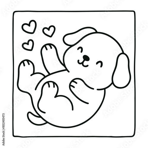 Bold and Easy Valentine's Day Coloring Page for Kids and Adults,  Cozy Love Coloring Page, Cute and Cozy, Bold and Easy, Fun Romantic, Hygge-Inspired Designs, Valentine's Day, Self-love, Victor art.