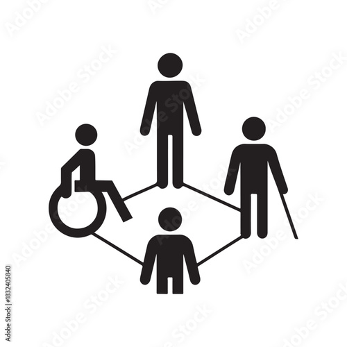 Inclusive Community Network Connecting Individuals with Disabilities and Abilities Promoting Accessibility and Collaboration for Equality and Diversity