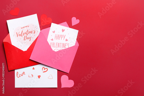 Envelopes with gift cards a...