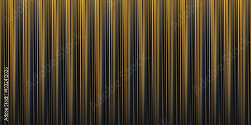 Abstract Vertical Stripes Pattern with Gold and Dark Gray Colors Modern Design.