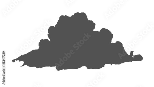Dramatic cloud formation perfect for weather forecasts or atmospheric effect overlays in designs and presentations