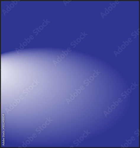 Abstract Blue Gradient with Subtle Lighting