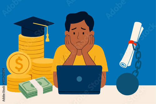 Student Loan and Education Finance Concept