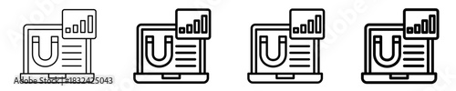 Inbound Marketing Icon Set Different Style Collection
