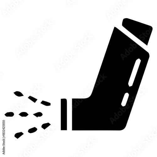 Asthma Inhaler Icon