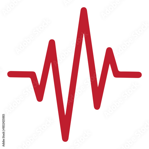 Heartbeat Wave Icon