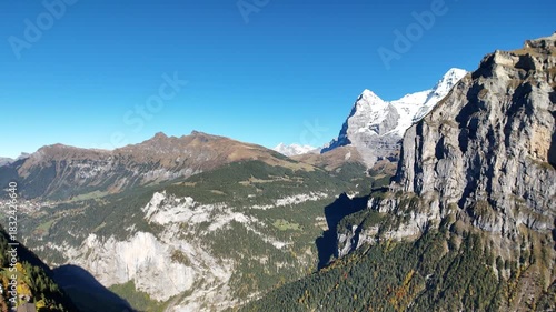 Mürren is first mentioned in 1257 as Mons Murren (Mount Murren). It was probably an alpine pasture until the settlement of immigrants from Lötschental shortly after 1300