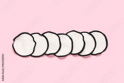 Reusable cotton pads on pin...