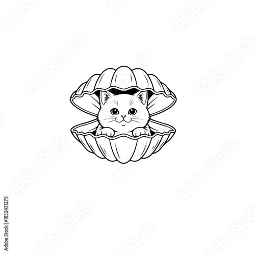 Purrfect Pearl Kitten