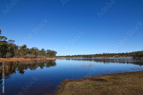 Great scenery at Storm King Dam in Stanthorpe, Queensland, Australia.