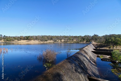 Great scenery at Storm King Dam in Stanthorpe, Queensland, Australia.