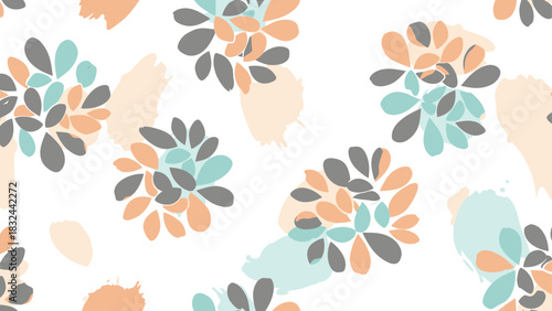 Abstract geometric composition with bold lines and vibrant color blocks suitable for modern graphic design and digital art projects