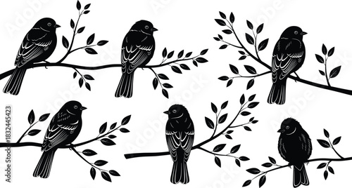 Stroller silhouette vector, adults walking with children, parenting concept, black figures, family care, urban lifestyle, baby transport, white background