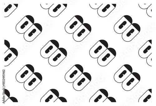 Design background eye repeat unique abstract