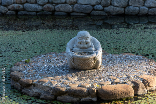 wish coin pond smile equability