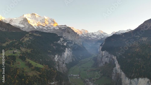 Mürren is first mentioned in 1257 as Mons Murren (Mount Murren). It was probably an alpine pasture until the settlement of immigrants from Lötschental shortly after 1300