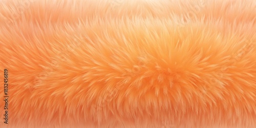 Soft and Fluffy Orange Texture for Background or Design Use