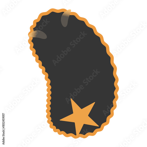 クロシタナシウミウシ