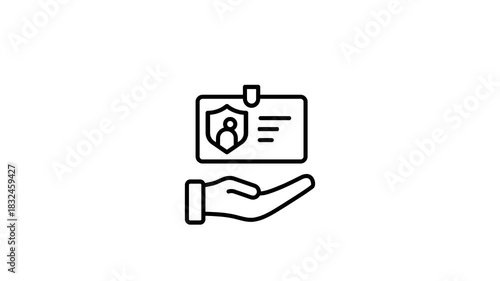 Visitor Management - Animated Icon
