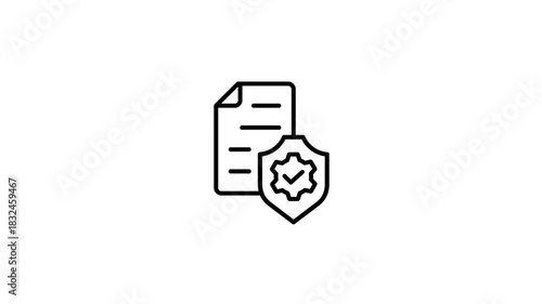Security Policy - Animated Icon