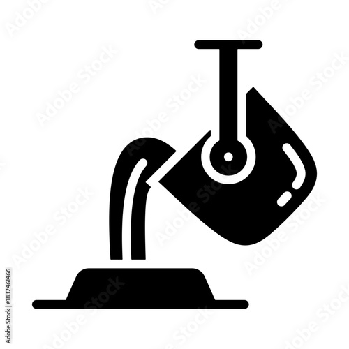 Casting Icon - Solid Black