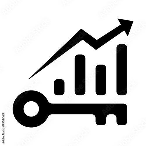 Kpi Icon - Solid Black