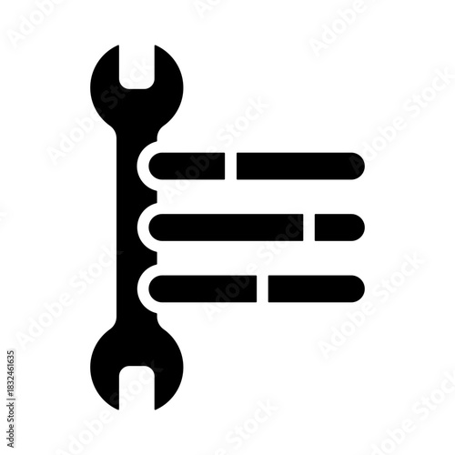 Machine Status Icon - Solid Black