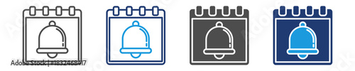 reminder icon set multiple style
