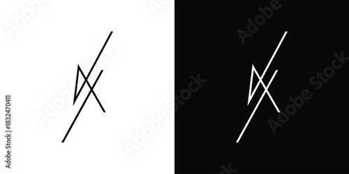 Sophisticated and unique AX logo design