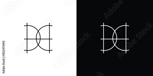 Sophisticated and unique H logo design