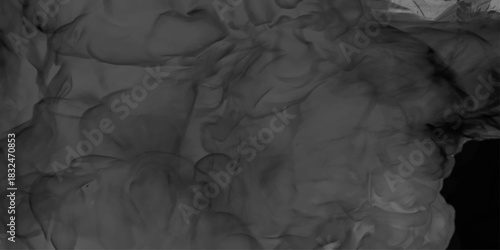 White smoke on black background. Image for background. Fog or Abstract smoke set isolated on black background. Royalty high-quality free best stock image of white cloudiness,