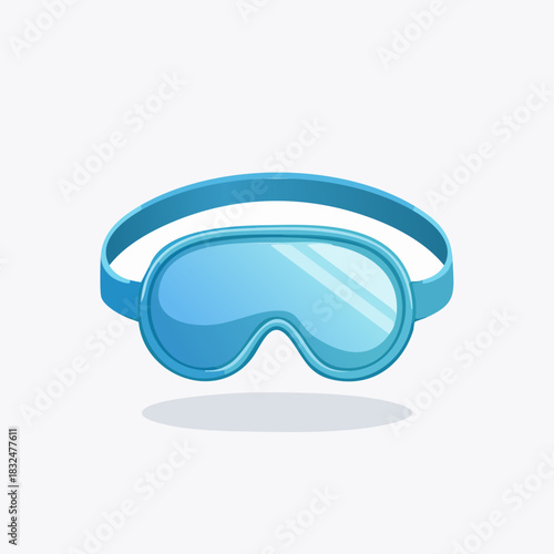 Blue Sleep Mask for Relaxation and Travel.