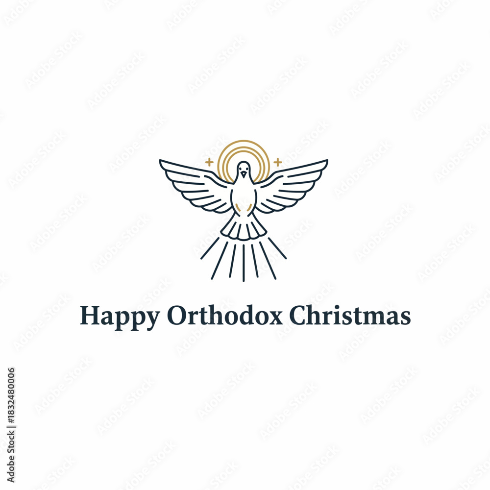 Obraz premium Geometric Frame Vector Design Element