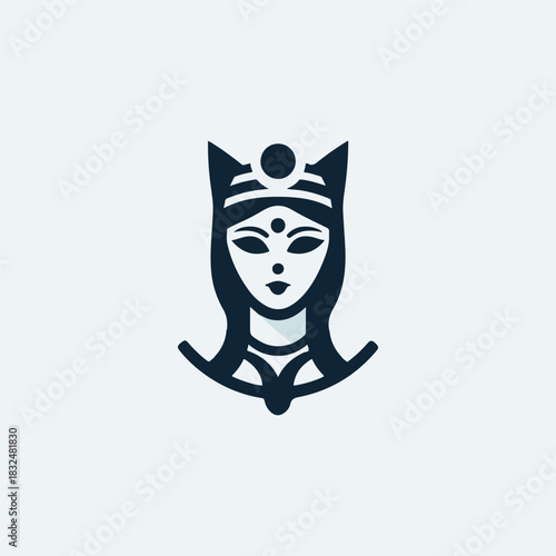 Goddess Bastet Logo