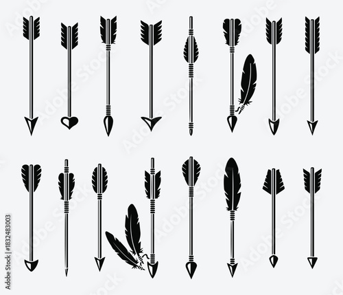 Classic Archery Bow Arrow Pack
