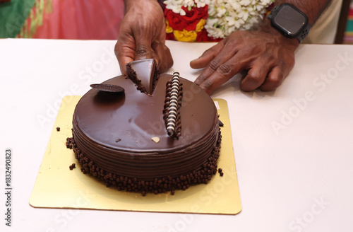 eggless chocolate truffle, black forest