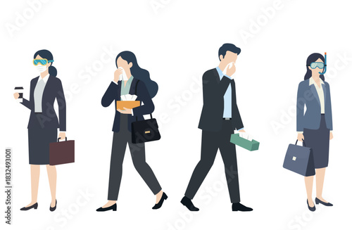 花粉症サバイバル：真面目なビジネスパーソンの過剰防衛