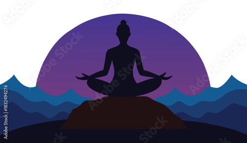 Find inner peace and serenity with mindful meditation on a tranquil mountaintop, the perfect wellness retreat for achieving balance and harmony