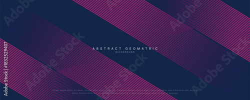 Geometric abstract background. Minimal geometric. Trendy gradient shape design. Modern futuristic graphic. Suit for banner, brochure, business.	