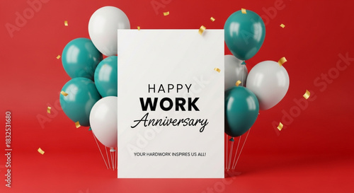 Work Anniversary Greeting Clipart Design Company Stock Vector. Happy Work Anniversary Clipart Design Company Office Celebration Greeting Text Clip Art .