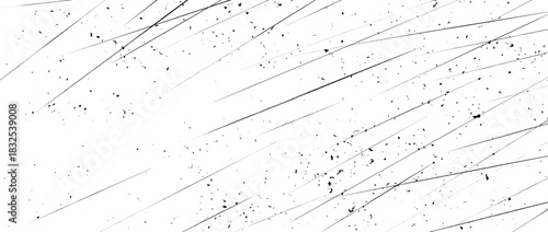 Scratch overlay texture. Old grain photo filter background with particles, cracks and traces. Weathered rough distressed wallpaper. Dust damaged scratch film backdrop. Vector grunge gritty surface