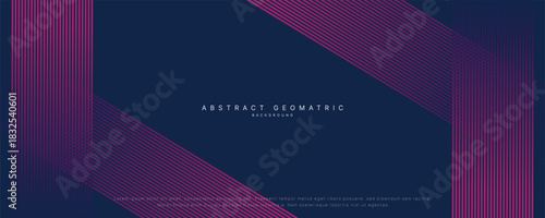 Geometric abstract background. Minimal geometric. Trendy gradient shape design. Modern futuristic graphic. Suit for banner, brochure, business.	