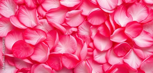 Soft pink and red rose petals forming a textured background,  romantic,  texture